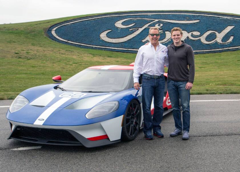 Bill Ford and his son Will Bill Ford and his son Will